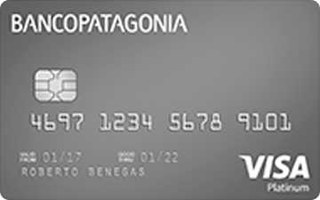 Tarjeta de crédito Visa Platinum Banco Patagonia