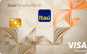Tarjeta de crédito Visa Platinum Banco Itaú
