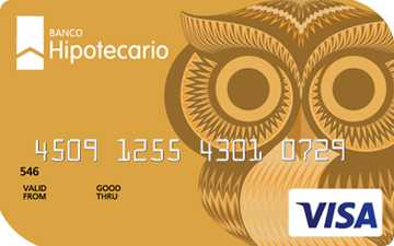 Tarjeta de crédito Gold Banco Hipotecario