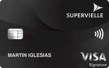 Tarjeta de crédito Visa Signature Banco Supervielle