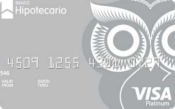 Tarjeta de crédito Platinum Banco Hipotecario